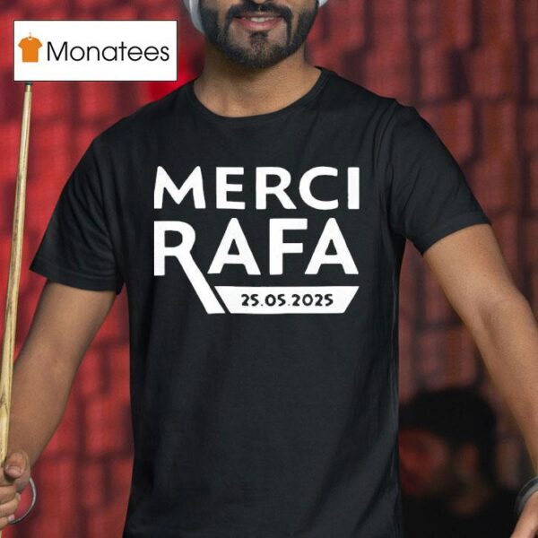 Roland Garros Merci Rafa T Shirt