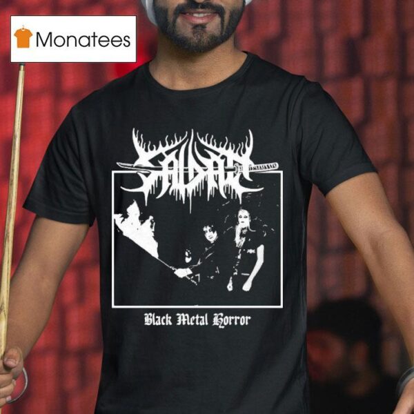 Saidan Black Metal Horror T Shirt