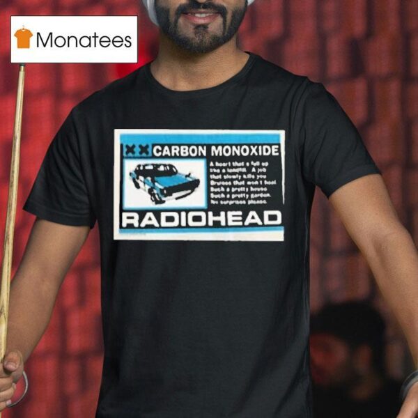 Slowly Slowly Radiohead Carbon Patch T Shirt