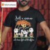 Snoopy The Peanuts Colorado Buffaloes Just A Woman Who Loves Fall And Buffaloes Walking T Shirt