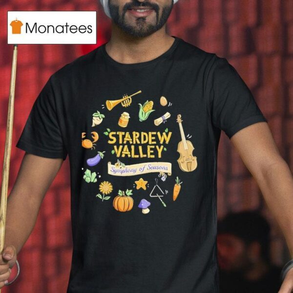 Stardew Valley Concert Symphony Of Seasons Tour T Shirt