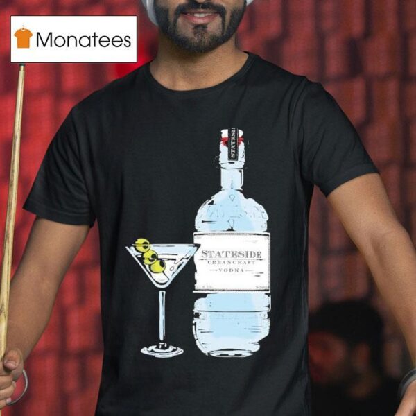 Stateside Vodka Stateside Martini T Shirt