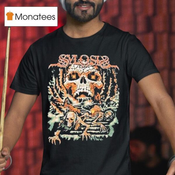 Sylosis Summer Tour Skull Skeleton T Shirt