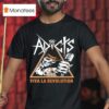 The Adicts Viva La Revolution Skull T Shirt