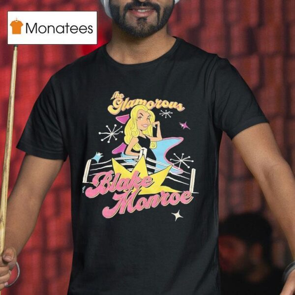 The Glamorous Blake Monroe Wwe Cartoon T Shirt