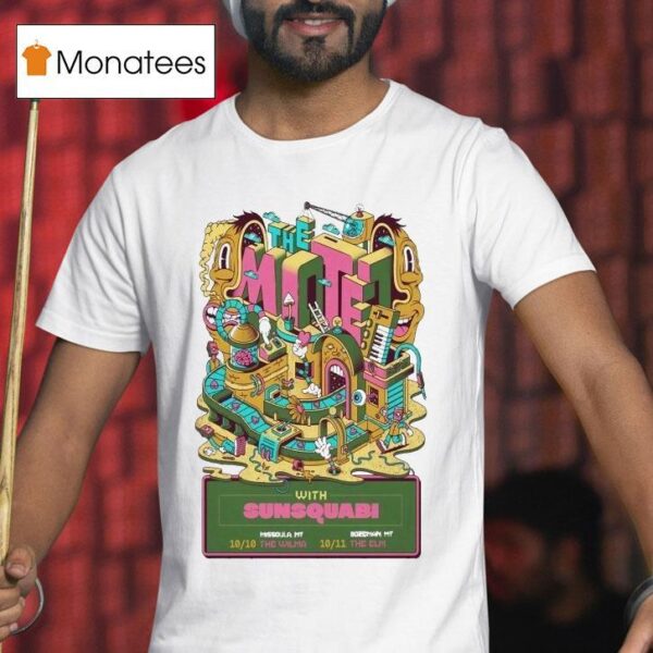 The Motet Oct In Bozeman M T Shirt