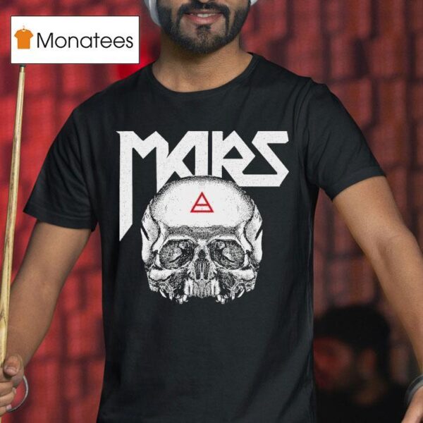 Thirty Seconds To Mars A Beautiful Lie Th Anniversary Triad Skull T Shirt