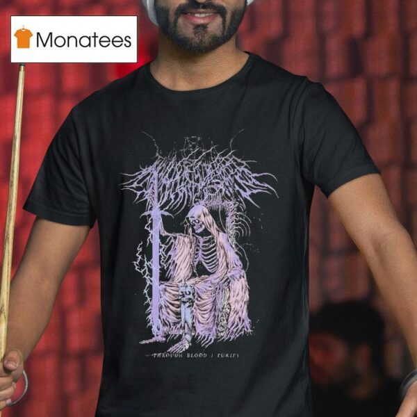 Thy Art Is Murder Through Blood I Fruity Skeleton King T Shirt