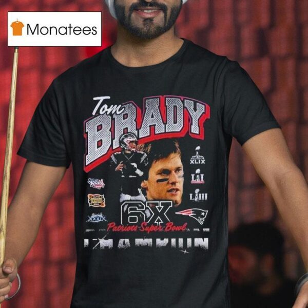 Tom Brady New England Patriots Unveil Statue X Super Bowl Champions T Shirt