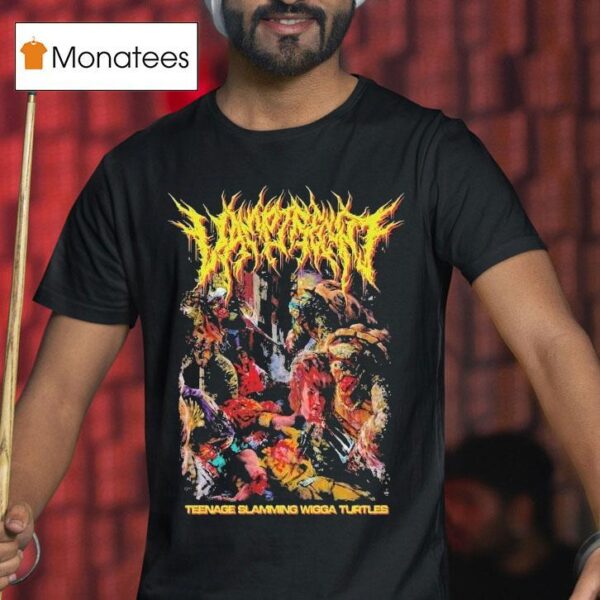 Vampirecunt Nage Slamming Wigga Turtles T Shirt