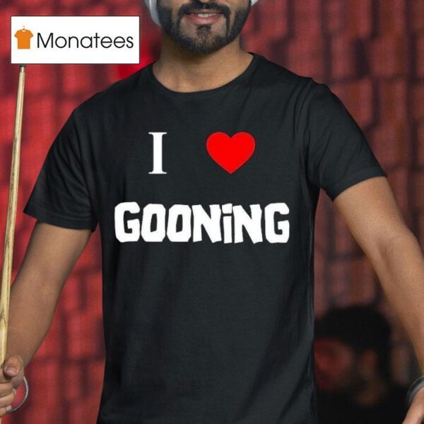Vegetable Chopping Channel I Love Gooning T Shirt