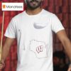 Wisconsin Badgers Virtual Map T Shirt
