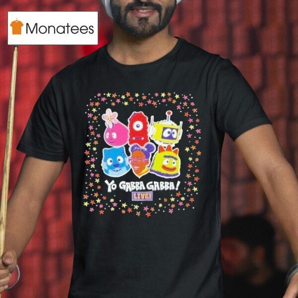 Yo Gabba Gabba Live Tour T Shirt