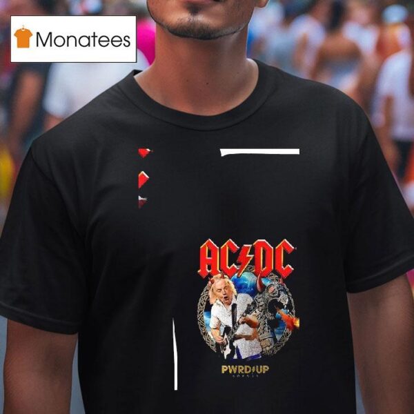 Acdc Oslo Pwr Up Event Tour T Shirt