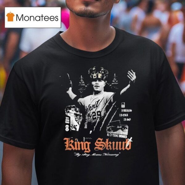 Andy Ibez Wearing King Skuub By Any Means Necessary T Shirt