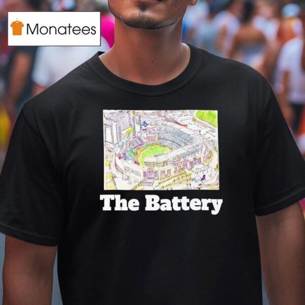 Atlanta Braves Stadium The Battery T Shirt
