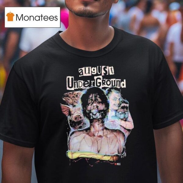 August Underground Glitch Iconic Kidnap Artwork Jonny Bush Unusual Horror T Shirt
