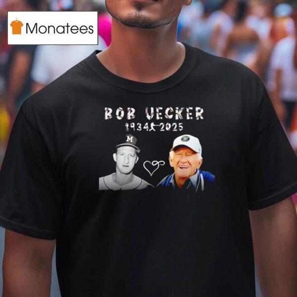 Bob Uecker Tribute Milwaukee Brewers T Shirt