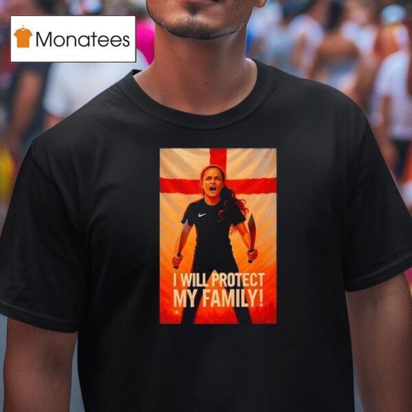 Brave Girl I Will Protect My Family T Shirt