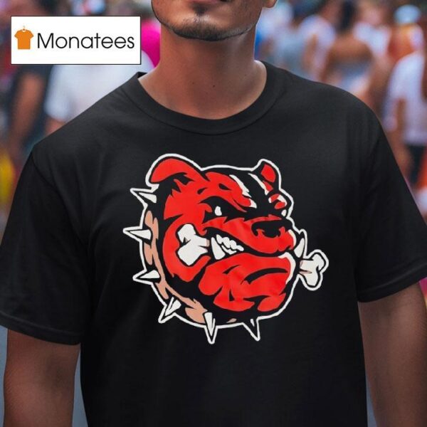 Bulldog Cleveland Browns T Shirt