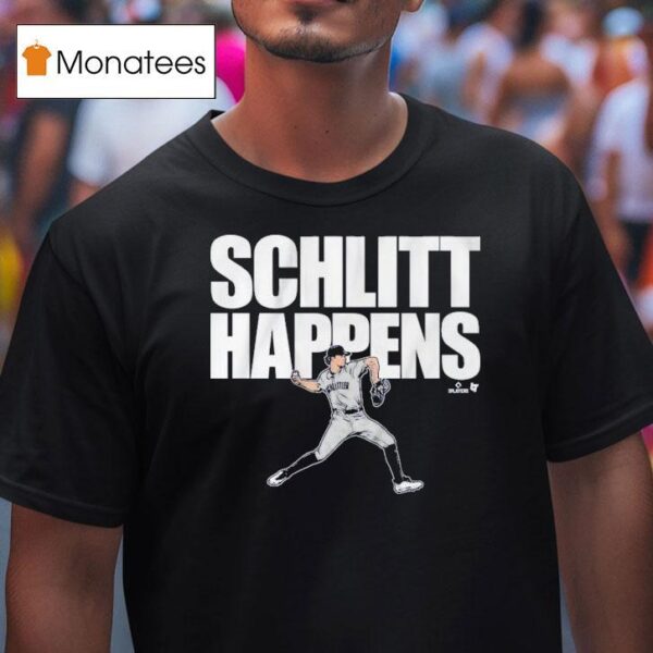 Cam Schlittler Schlitt Happens T Shirt