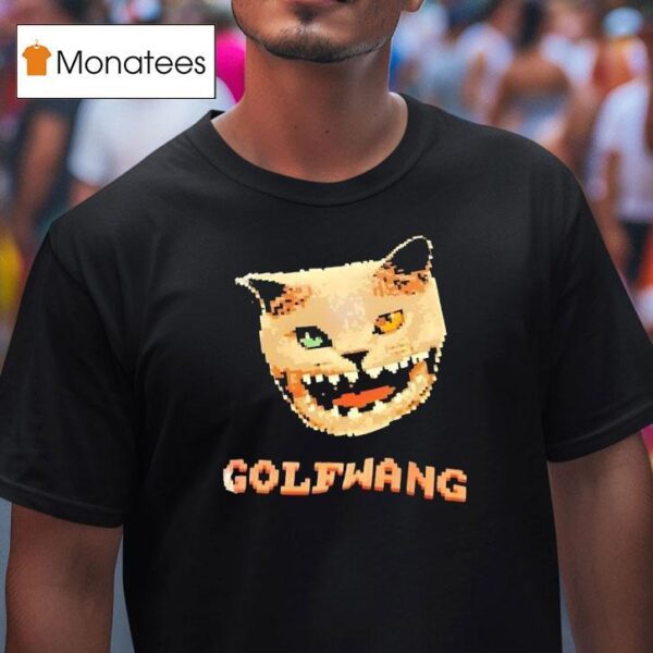 Cat Golfwang Pixel T Shirt
