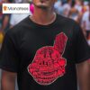 Cleveland Guardians With Stadium Vintage T Shirs T Shirt