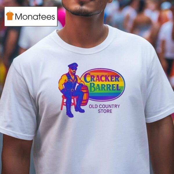 Cracker Barrel Pride Logo T Shirt