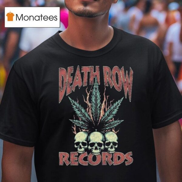 Death Row Death Row Skulls T Shirt