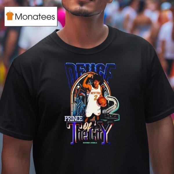 Deuge Miles Mcbride Prince Of The City New York Knicks Baseball T Shirt
