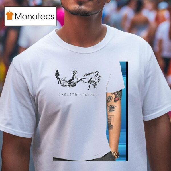 Dinosaur Skeletrix Island T Shirt