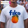 Dominic Fike Orange All Natural T Shirt