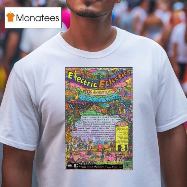 Electric Eclectics Festival Th Anniversary Meaford On T Shirt