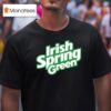 Flight Reacts Irish Spring Green T Shirt