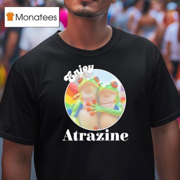 Frog Couple Enjoy Atrazine T Shirt