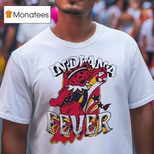 Grateful Dead Indiana Fever Basketball T Shirt