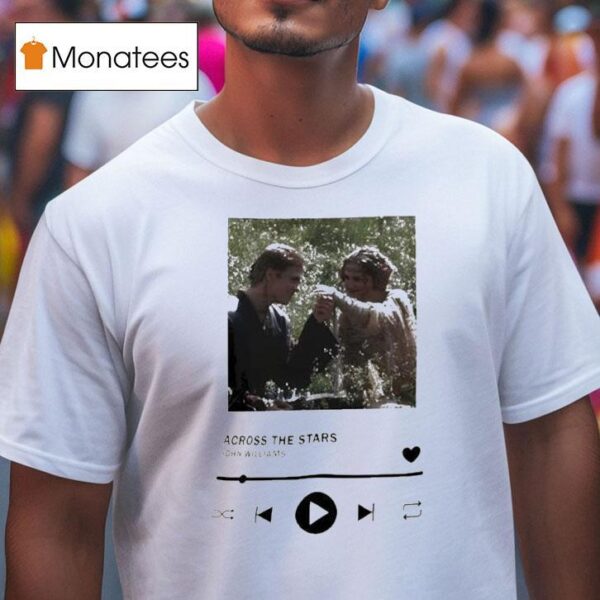 Hayden Christensen And Natalie Portman Across The Stars T Shirt