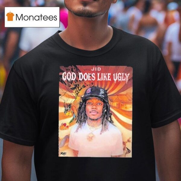 Jid God Does Like Ugly Album Cover Hip Hop Rap T Shirt