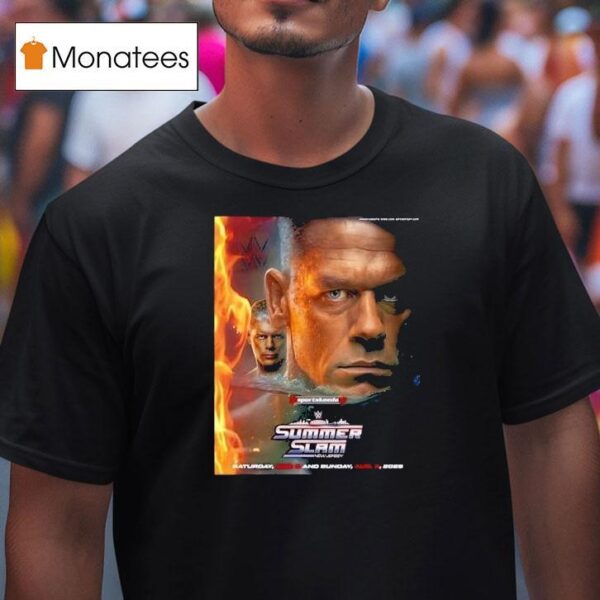 John Cena And Cody Rhodes Summerslam T Shirt