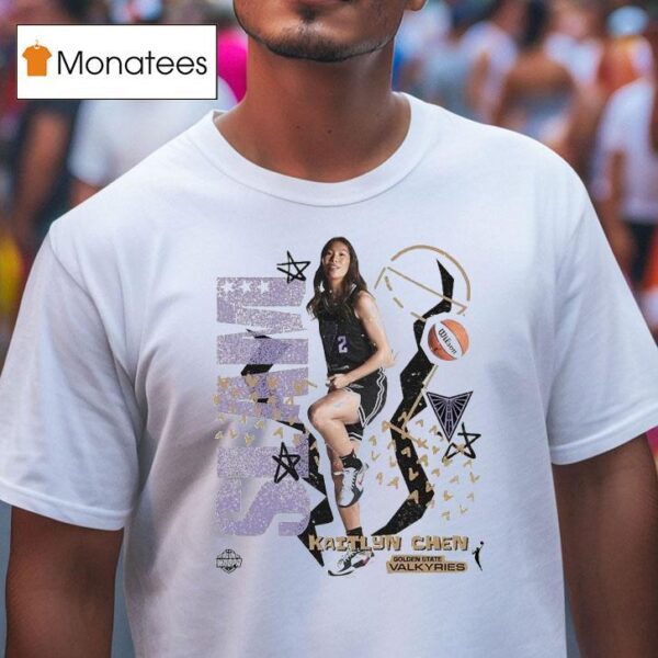 Kaitlyn Chen Slam Golden State Valkyries Wnbpa T Shirt