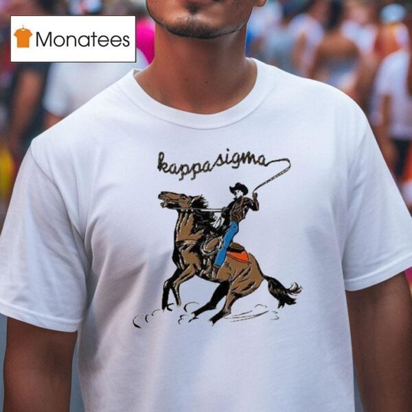 Kappa Sigma Neutral Western Cowboy T Shirt
