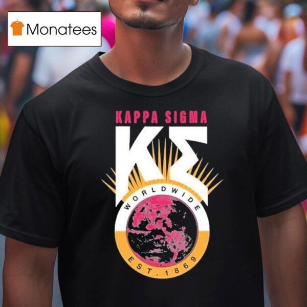 Kappa Sigma Worldwide Est T Shirt