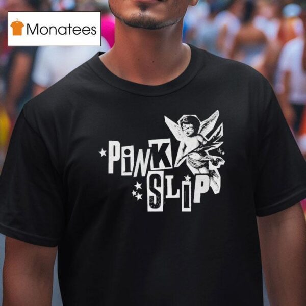 Kerin Cunningham Pink Slip Angel T Shirt
