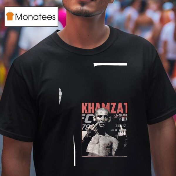 Khamzat Chamaev Pay Me Middle Finger T Shirt