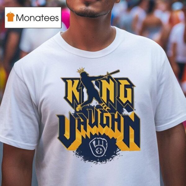 King Vaughn Milwaukee Brewers Baseball T Shirt