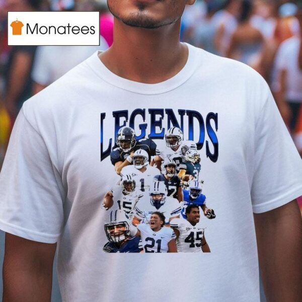 Legends Byu Cougars Football Team T Shirt