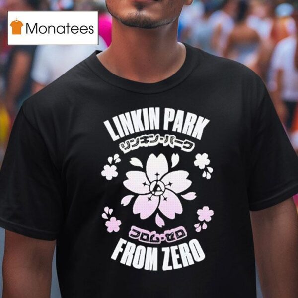Linkin Park From Zero World Tour X Peace And After Japan Sakura T Shirt