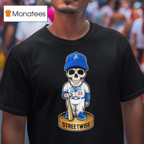 Los Angeles Dodgers Streetwise Bobblehead T Shirt