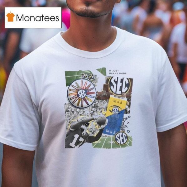 Lsu Sec Scrapbook It Just Means More T Shirt