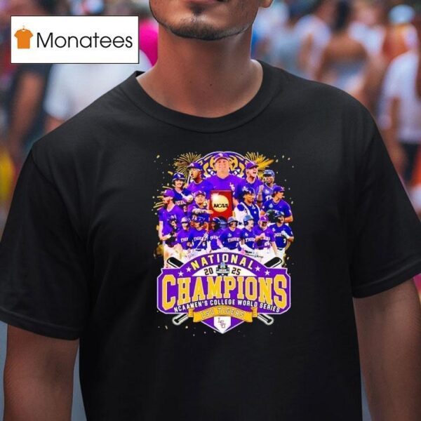 Lsu Tigers National Champions Ncaa Men S College World Series Champions T Shirt